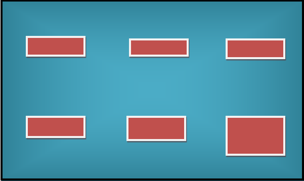 Website homepage layout