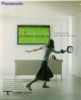 Plasma display (Panasonic)’ advertisement