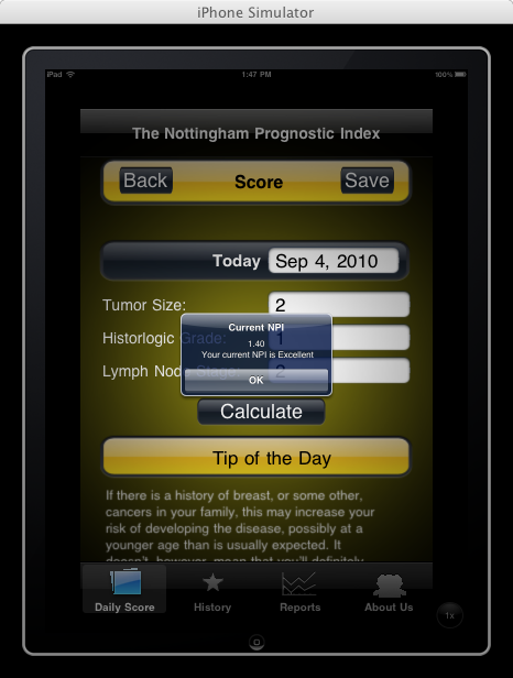 Viewing the Current NPI