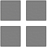 First from left, Overexposure, Good exposure, Underexposure