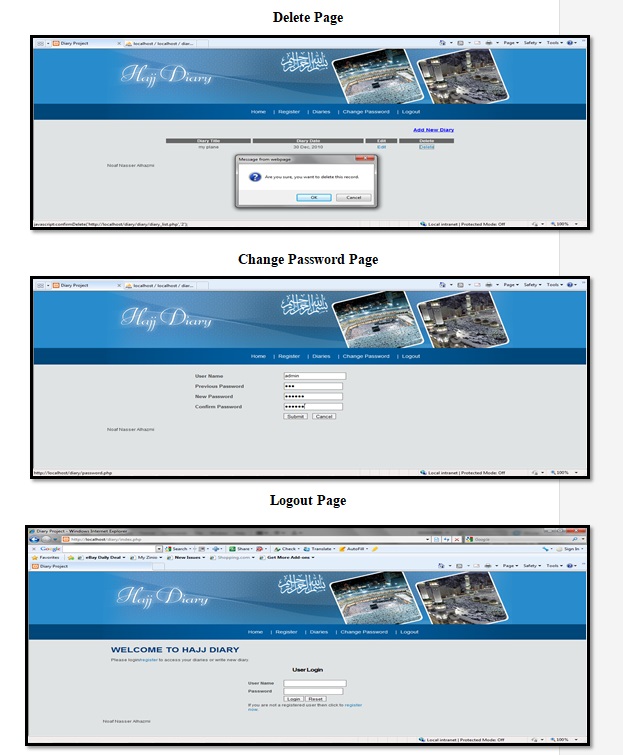 Implementation Of Website Using HTML And PHP