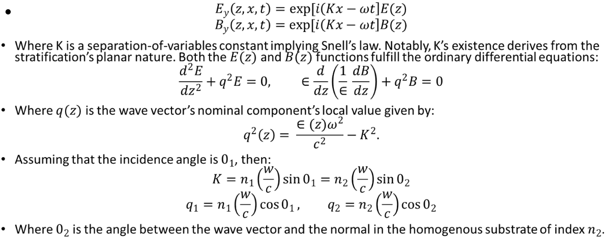 The Transverse Magnetic (TM) Case