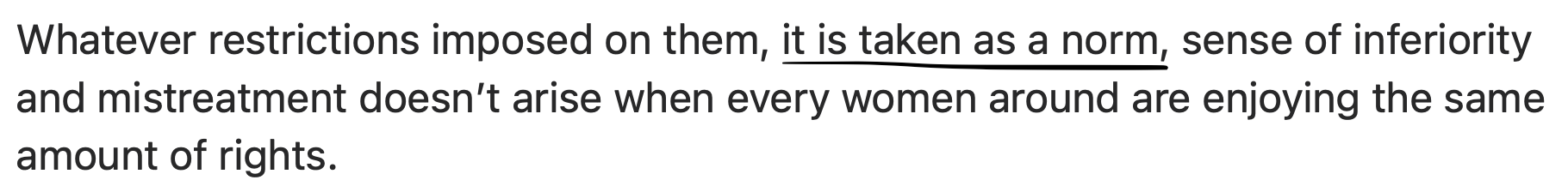 Fragments of user responses to the question of whether Saudi women feel happy 